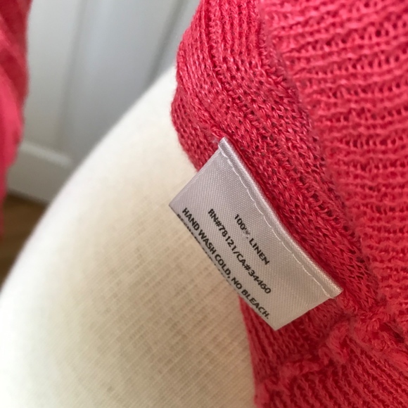 Linen open front cardigan - Picture 5 of 5